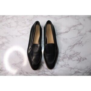 Everlane Womens The Modern Loafer Black Leather Sz 8.5